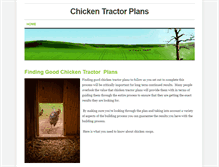 Tablet Screenshot of chickentractorplans.weebly.com