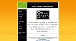 Desktop Screenshot of buzzinbalms.weebly.com