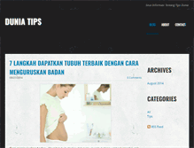 Tablet Screenshot of duniatips.weebly.com