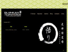 Tablet Screenshot of bujinkansatoridojo.weebly.com