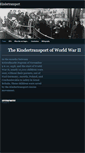 Mobile Screenshot of kindertransportproject.weebly.com