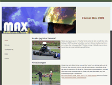 Tablet Screenshot of maxkarting.weebly.com