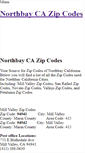 Mobile Screenshot of northbayzipcodes.weebly.com