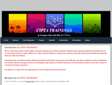 Tablet Screenshot of ciptatrainings.weebly.com