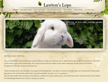 Tablet Screenshot of lawtonrabbitstud.weebly.com