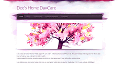 Desktop Screenshot of deeshomedaycare.weebly.com