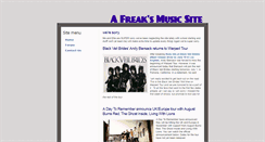 Desktop Screenshot of freaksmusic.weebly.com
