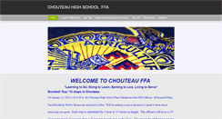 Desktop Screenshot of chouteauffa.weebly.com