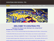 Tablet Screenshot of chouteauffa.weebly.com