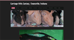 Desktop Screenshot of carriagehillscaviary.weebly.com