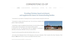 Desktop Screenshot of cornerstonecoop.weebly.com