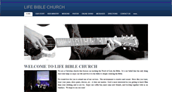 Desktop Screenshot of lifebiblechurch.weebly.com