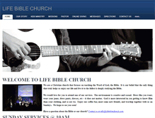 Tablet Screenshot of lifebiblechurch.weebly.com