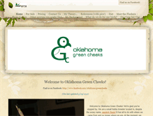 Tablet Screenshot of oklahomagreencheeks.weebly.com