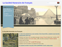 Tablet Screenshot of lasocietehonorairedefrancais.weebly.com