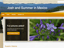 Tablet Screenshot of joshandsummer.weebly.com