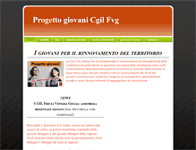 Tablet Screenshot of progettogiovani.weebly.com