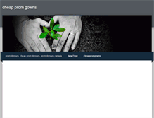 Tablet Screenshot of cheappromgowns.weebly.com