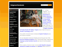 Tablet Screenshot of helgesenhandouts.weebly.com