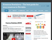 Tablet Screenshot of erasmusbratislava.weebly.com