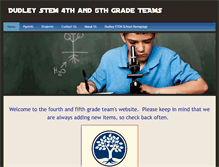 Tablet Screenshot of dudleystem45.weebly.com