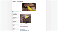 Desktop Screenshot of indianringneck.weebly.com