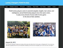 Tablet Screenshot of lackeyfieldhockey.weebly.com