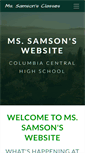 Mobile Screenshot of cchssamson.weebly.com