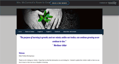 Desktop Screenshot of cmccormick.weebly.com