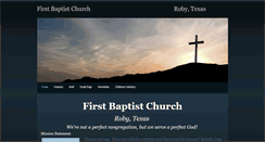 Desktop Screenshot of fbcroby.weebly.com