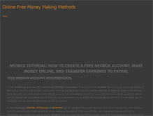 Tablet Screenshot of free-money4you.weebly.com