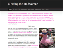 Tablet Screenshot of meeting-the-madwoman.weebly.com