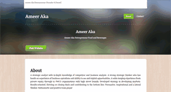 Desktop Screenshot of ameeraka.weebly.com