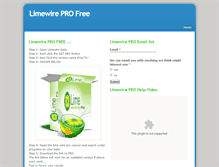 Tablet Screenshot of freelimewirepro.weebly.com