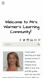 Mobile Screenshot of mrswarnerarlington.weebly.com