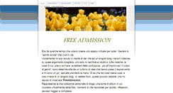 Desktop Screenshot of freeadmission.weebly.com