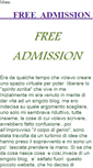 Mobile Screenshot of freeadmission.weebly.com