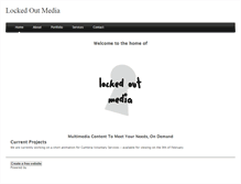 Tablet Screenshot of lockedoutmedia.weebly.com