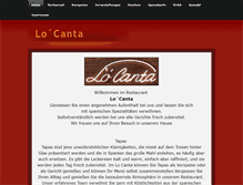 Tablet Screenshot of lo-canta.weebly.com