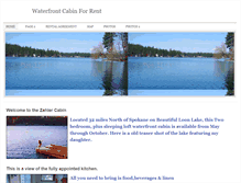 Tablet Screenshot of loonlakewa.weebly.com