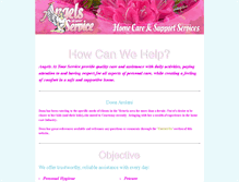 Tablet Screenshot of angelsatyourservice.weebly.com