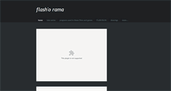 Desktop Screenshot of flashorama.weebly.com