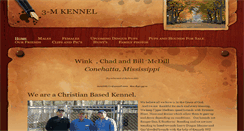 Desktop Screenshot of 3mkennel.weebly.com