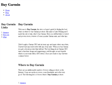 Tablet Screenshot of buygarmin.weebly.com