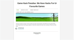 Desktop Screenshot of hackyourgames.weebly.com