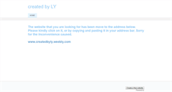 Desktop Screenshot of lingyangvision.weebly.com