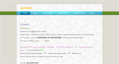 Desktop Screenshot of elmondi.weebly.com