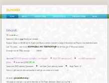 Tablet Screenshot of elmondi.weebly.com