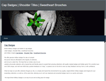 Tablet Screenshot of capbadges.weebly.com