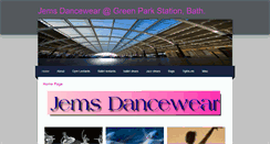 Desktop Screenshot of jemsdancewear.weebly.com